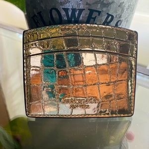 COPY - Sylvia Croc Embossed cardholder